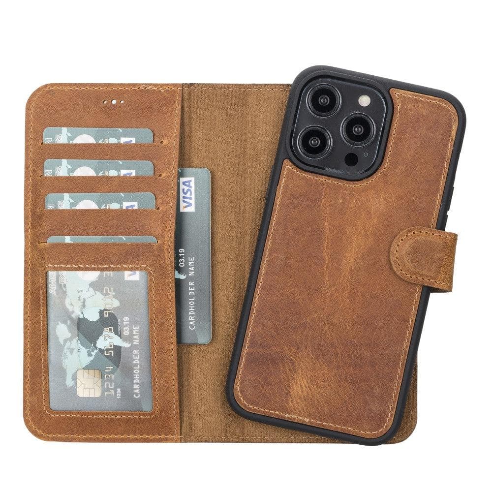 Casper iPhone 12 Series Detachable Leather Wallet Case by TORONATA