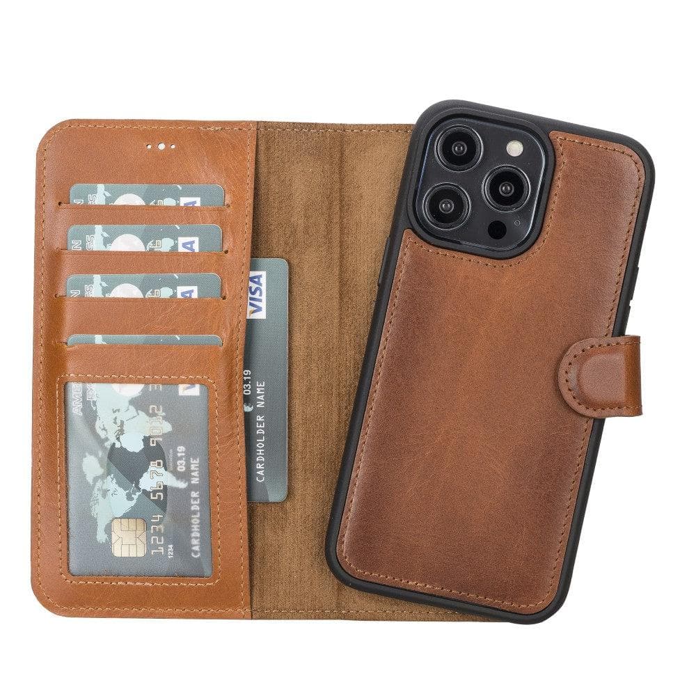 Casper iPhone 13 Series Magsafe Leather Wallet Case by TORONATA