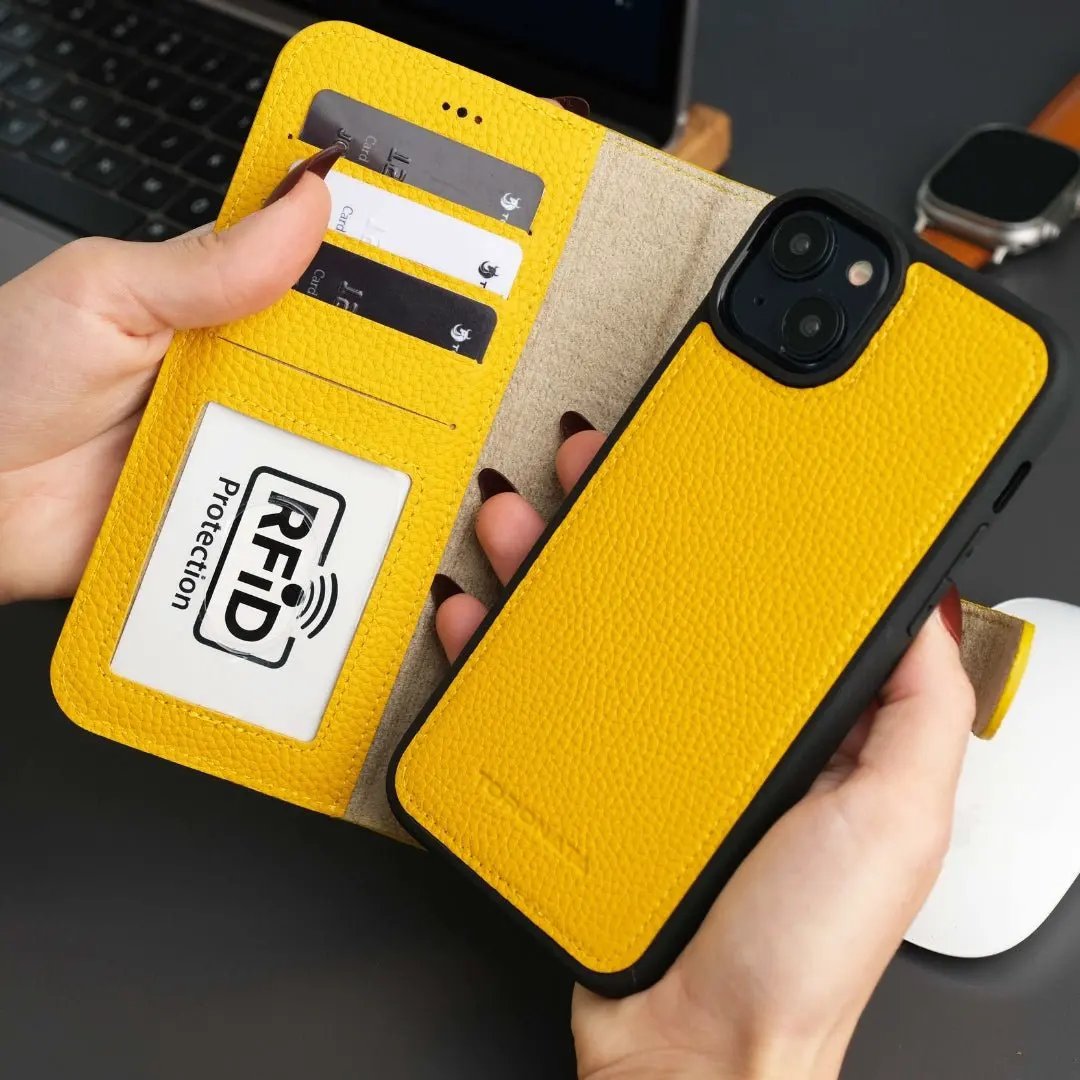 Casper iPhone 17 Air Leather Wallet Case – MagSafe Compatible by TORONATA