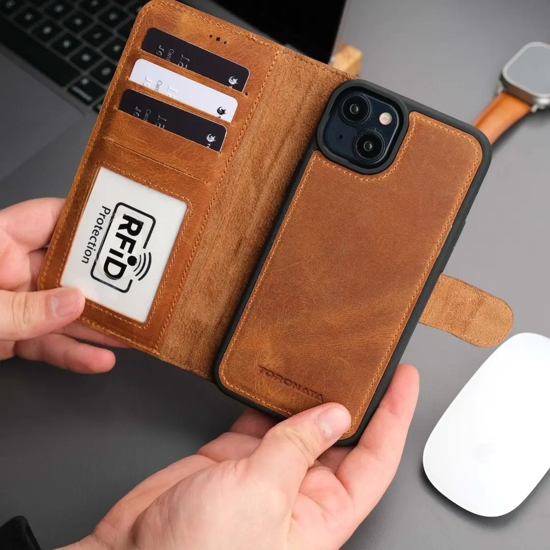 Casper iPhone 16 Wallet Case Leather MagSafe by TORONATA