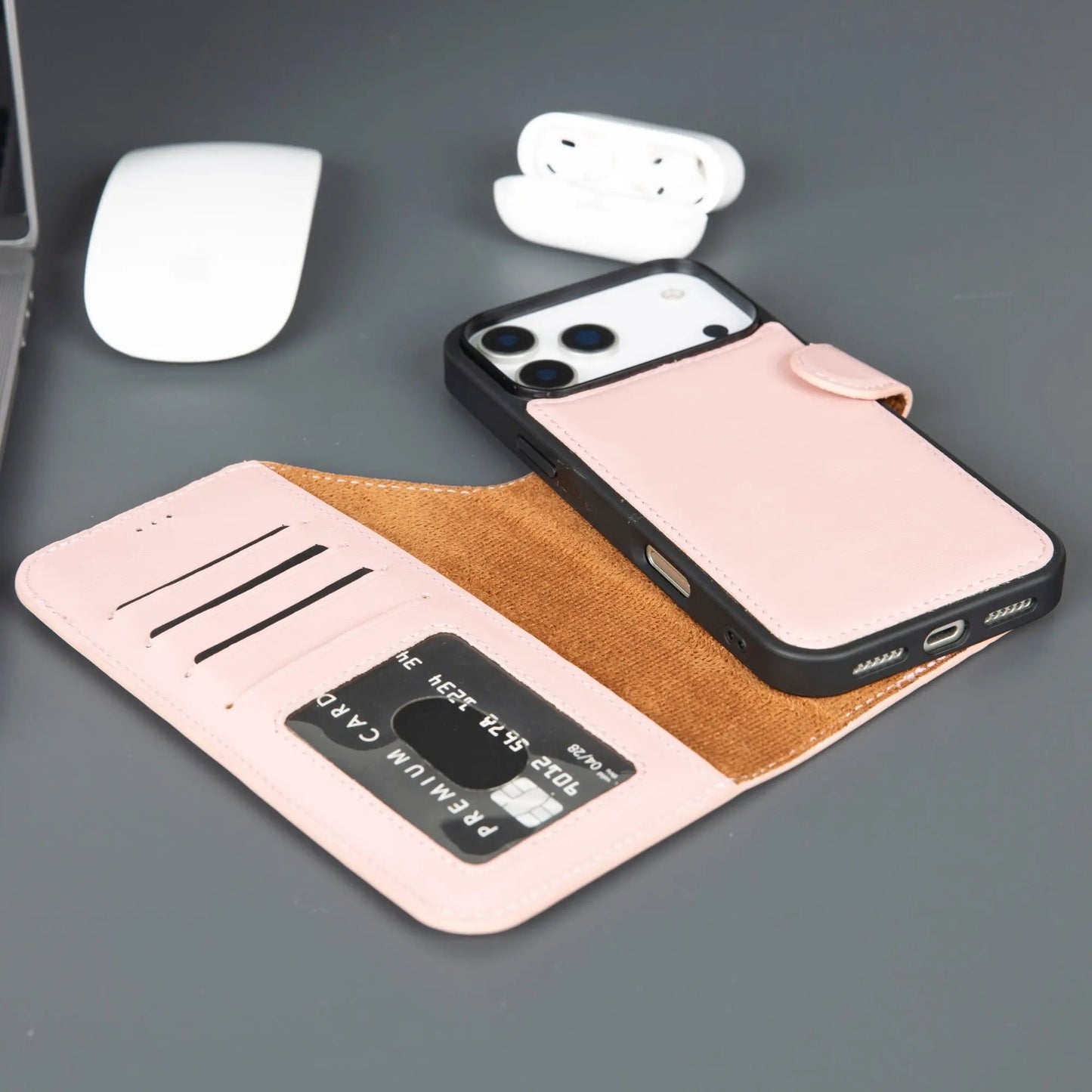 Casper iPhone 17 Pro Max Leather Wallet Case – MagSafe Compatible by TORONATA