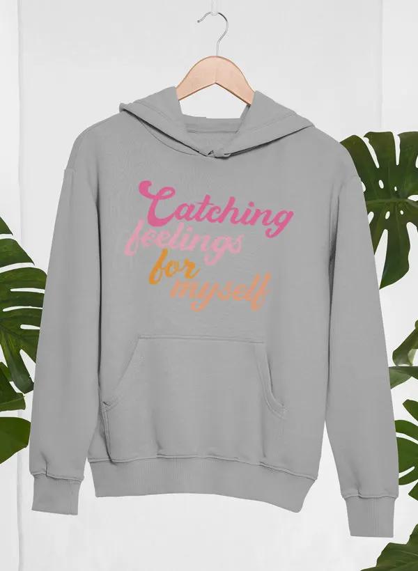 Catching Feelings Hoodie by Merch