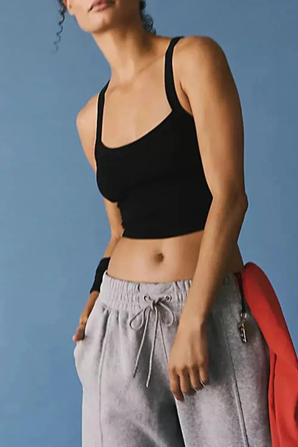 Scoop Neck Active Tank by Partner Label