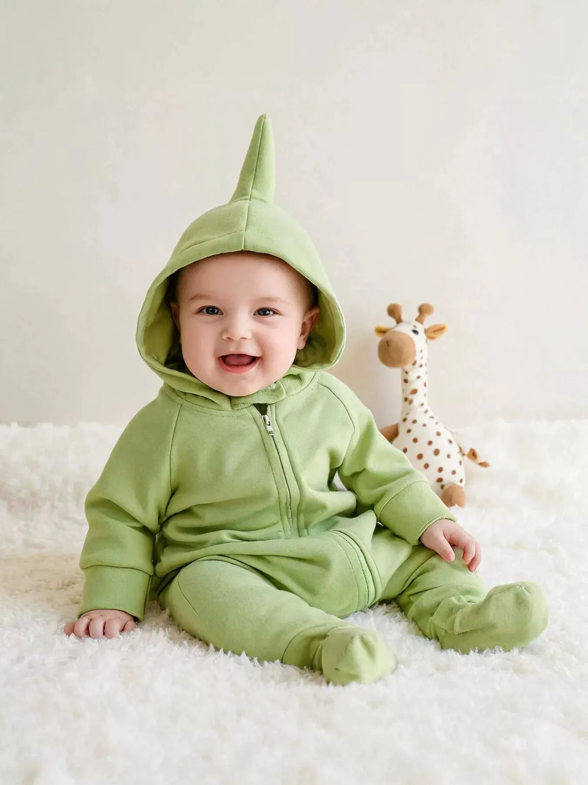 Children's Antenna Hooded One-Piece Jumpsuit by Trendsi