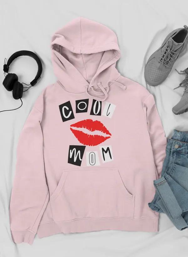Cool Mom Lips Hoodie by Merch