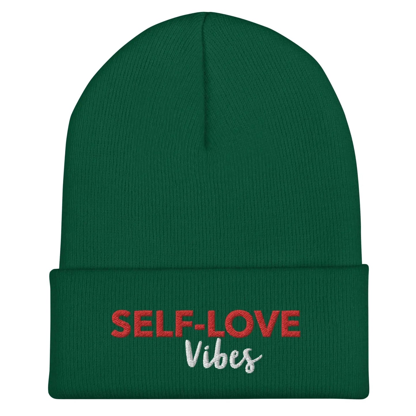 SELF- LOVE VIBES Cuffed Beanie by Maiden-Art