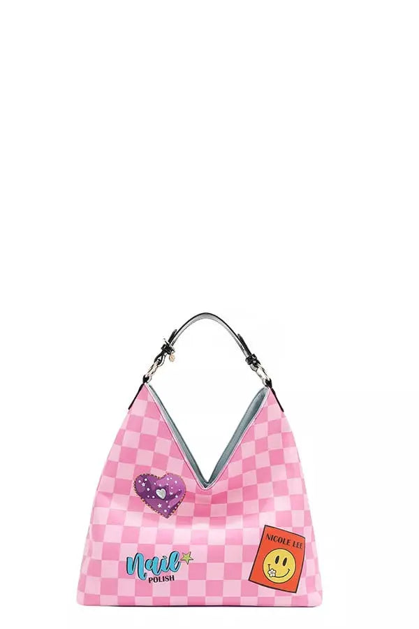 Nicole Lee USA Nail Polish Hobo Bag by Nicole Lee USA
