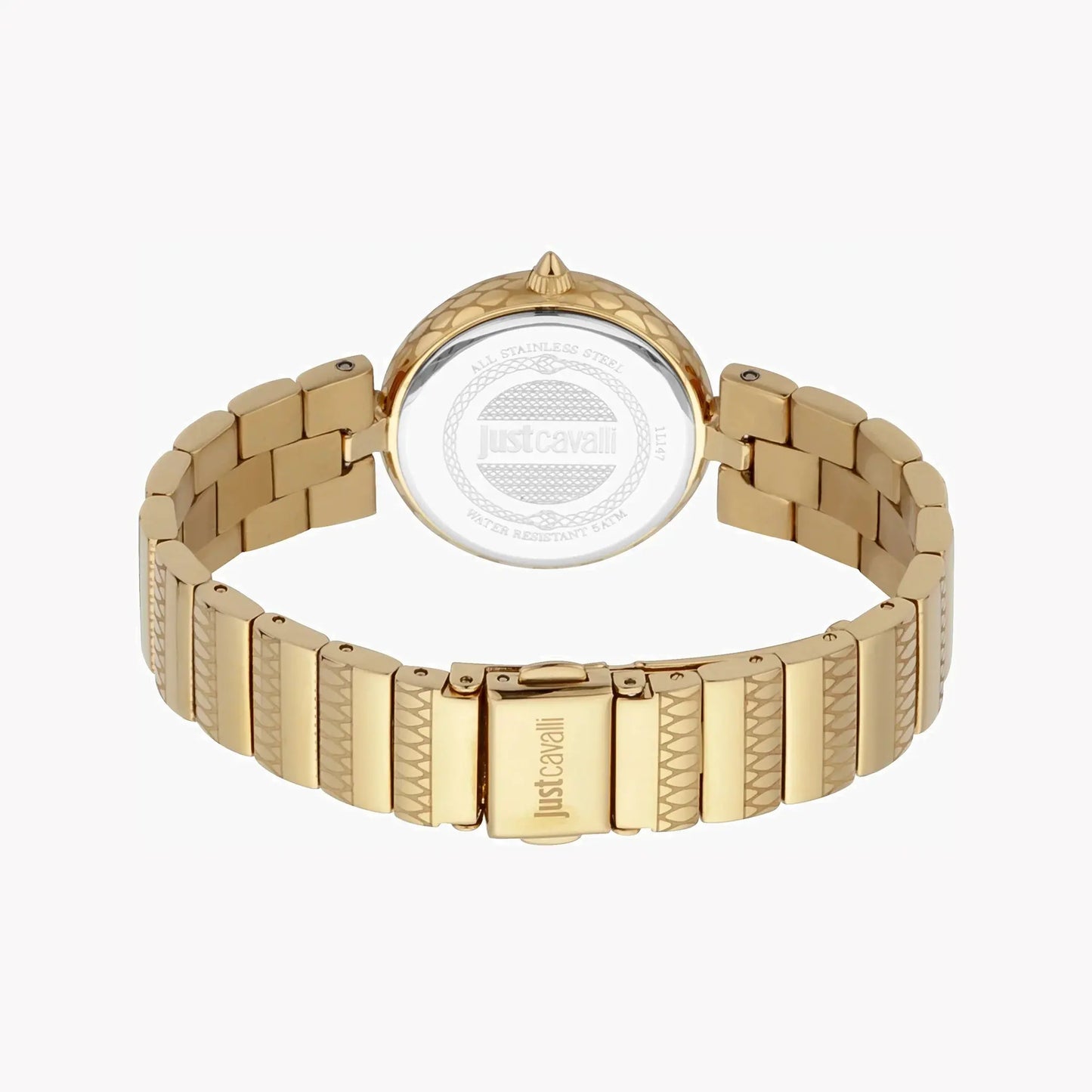 Just Cavalli Women's Gold Stainless Steel Watch, Champagne Dial | Jc1l147m0055 by JUST CAVALLI
