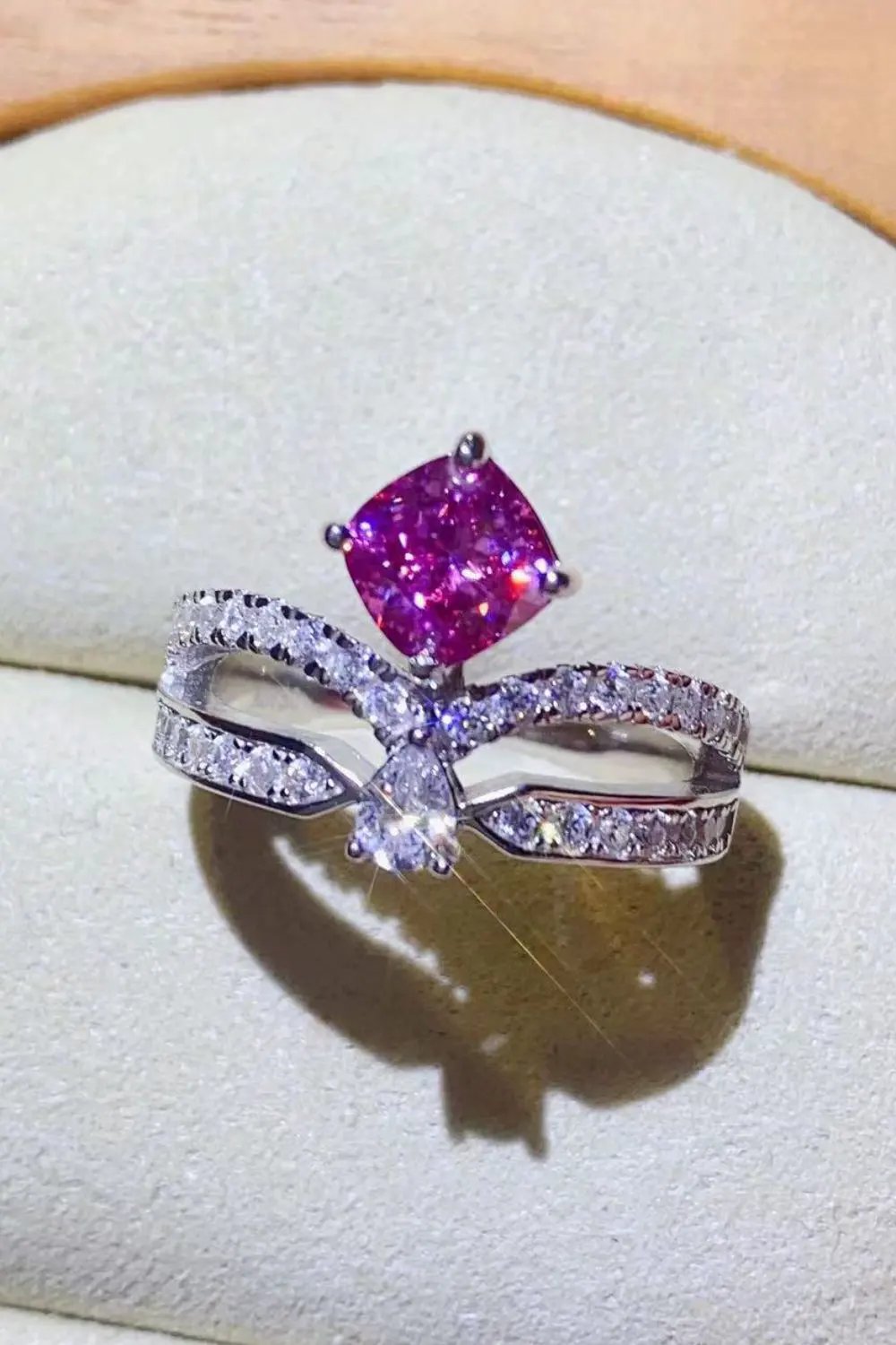 At Your Best 1 Carat Moissanite Ring by Partner Label