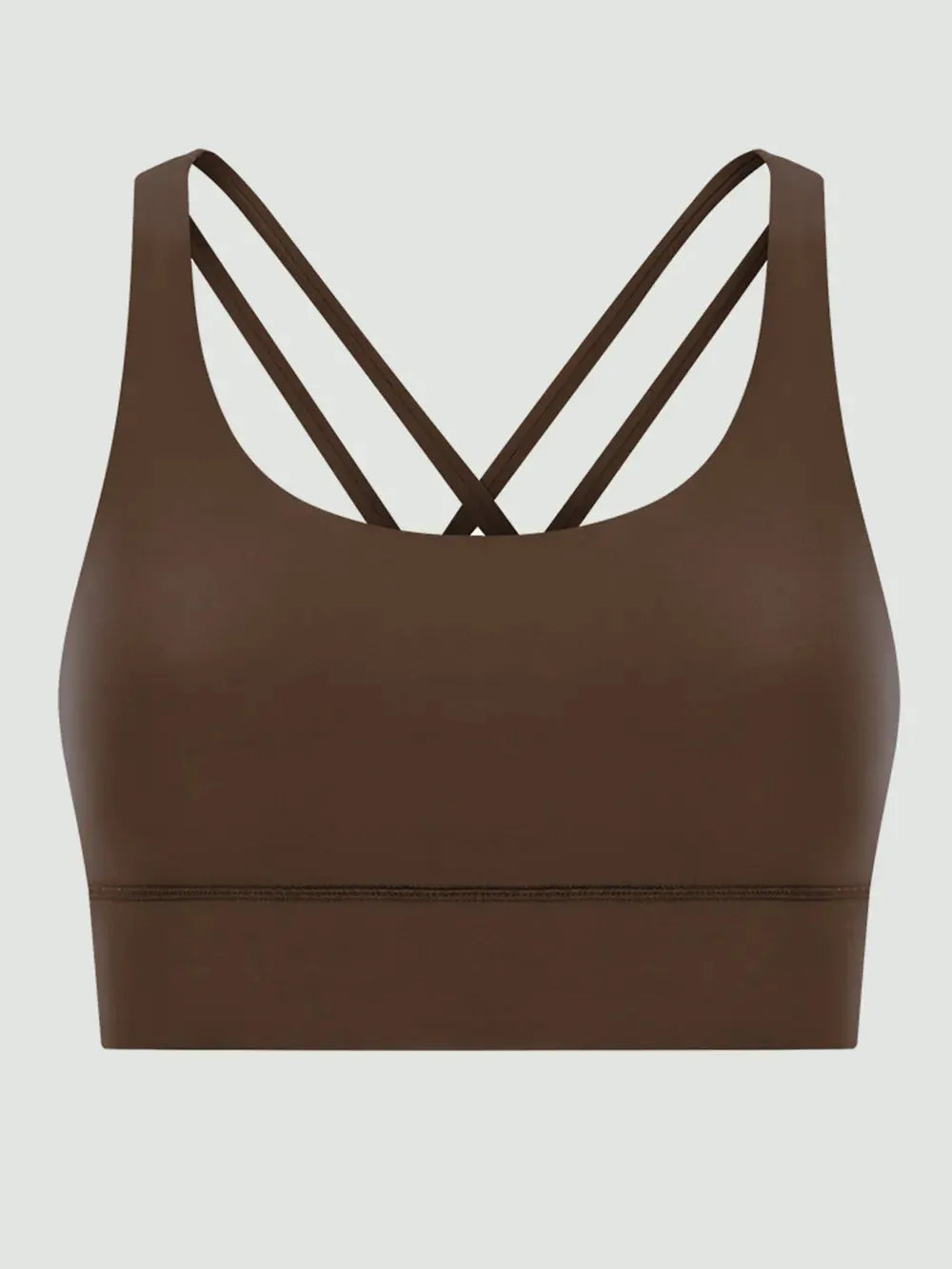 Millennia Crisscross Scoop Neck Active Tank by Millennia