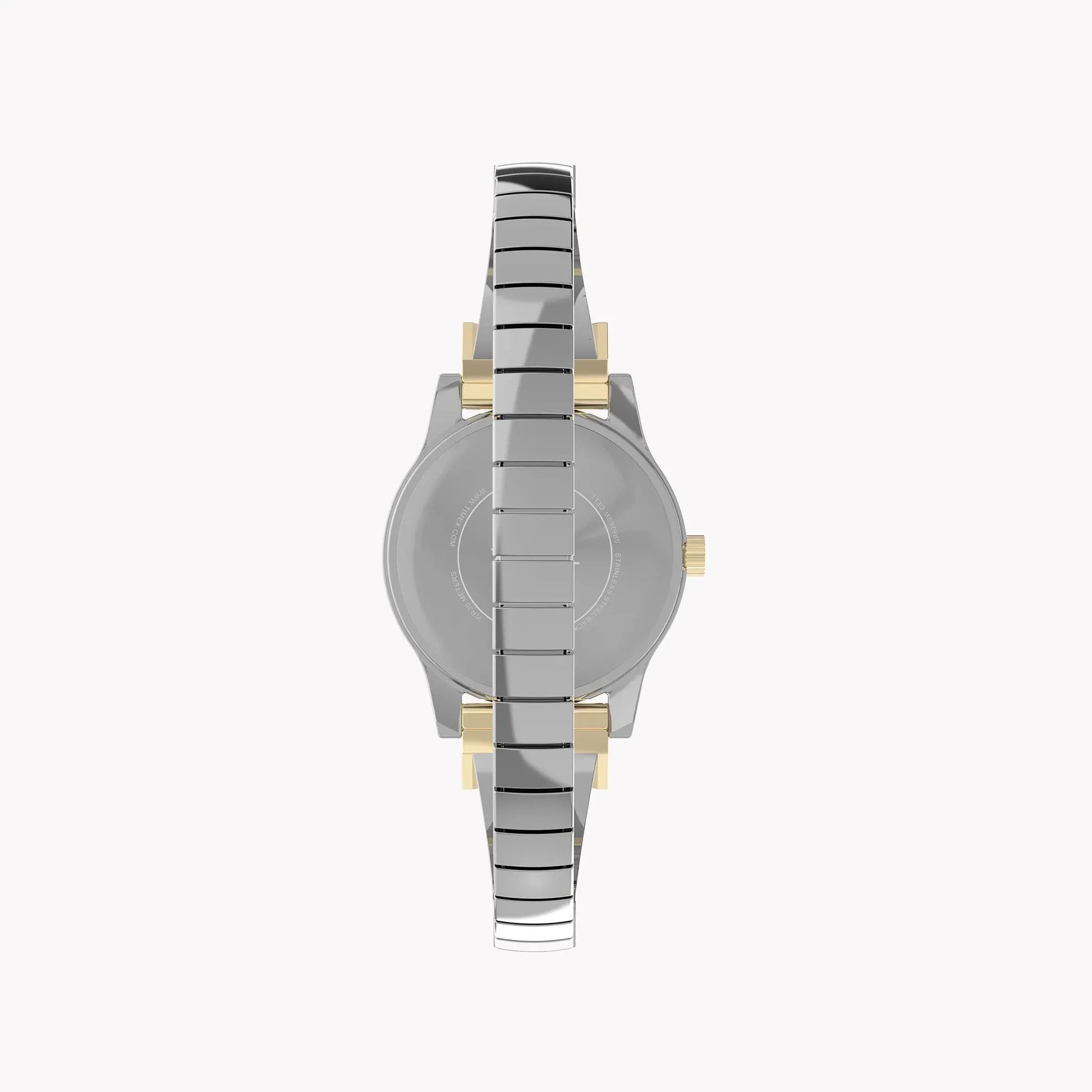 Timex Women's Two-Tone Silver & Gold Watch, Silver Dial | Tw2w18500 by TIMEX