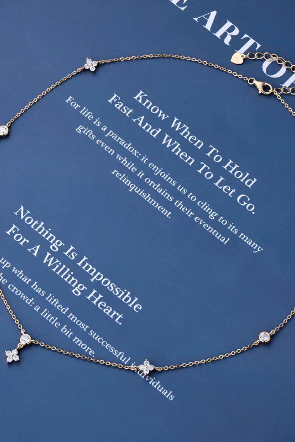 Moissanite 925 Sterling Silver Necklace by Partner Labels