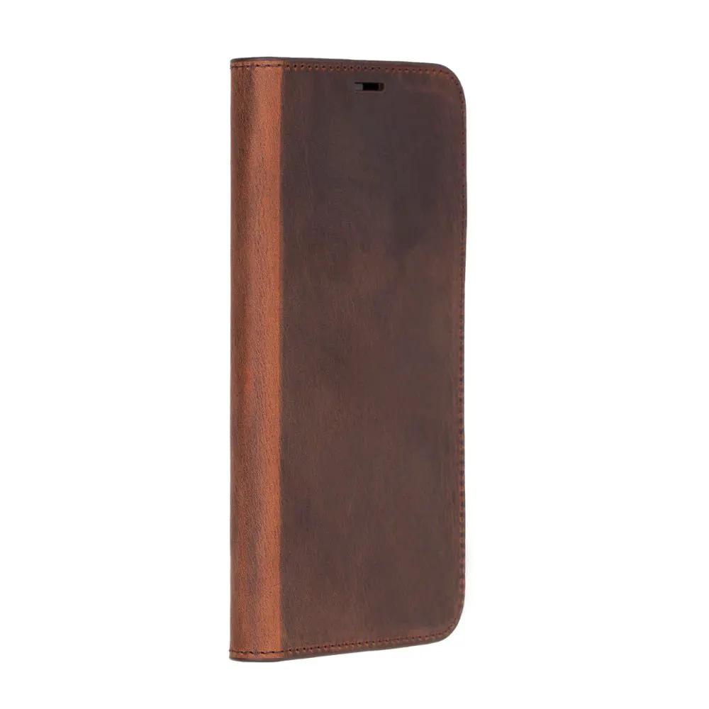 Decatur Leather iPhone 16 Pro Folio Case by TORONATA