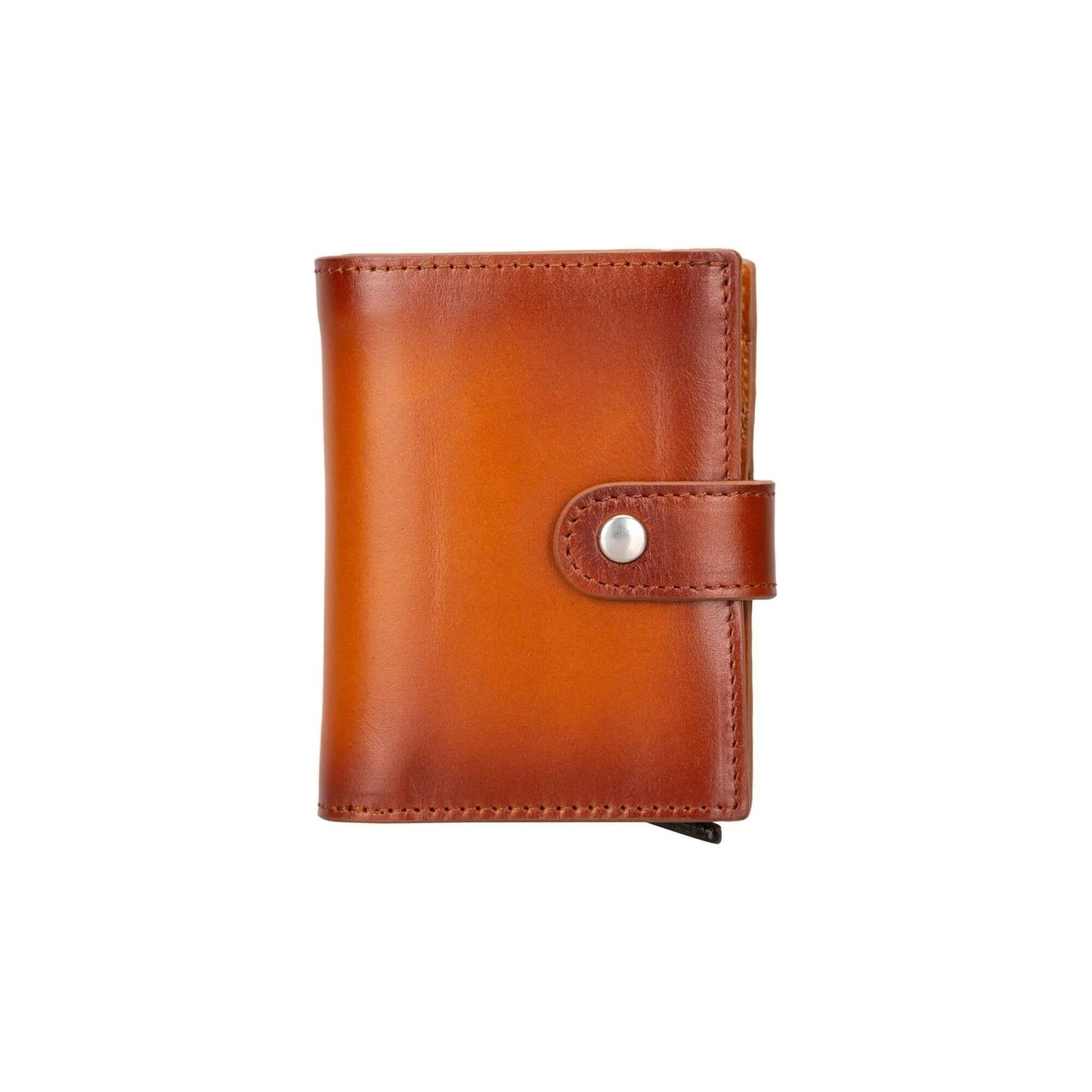 Douglas Genuine Leather Pop-Up Wallet with AirTag Slot - RFID Blocking Cardholder by TORONATA