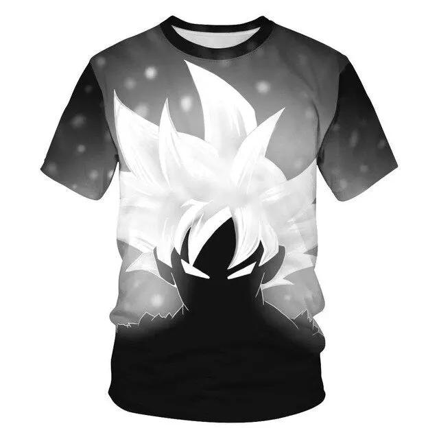 3D T Shirt Men Summer Top super son goku Funny T-Shirts anime vegeta Tshirt Summer cartoon print Tops by Vimost Shop