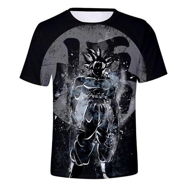 3D T Shirt Men Summer Top super son goku Funny T-Shirts anime vegeta Tshirt Summer cartoon print Tops by Vimost Shop