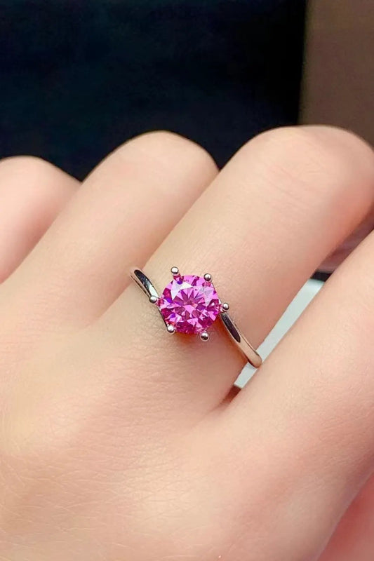 Can't Stop Your Shine 1 Carat Moissanite Ring by Partner Label