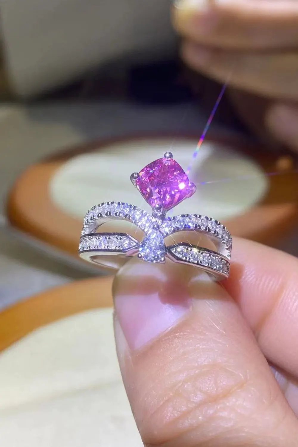 At Your Best 1 Carat Moissanite Ring by Partner Label