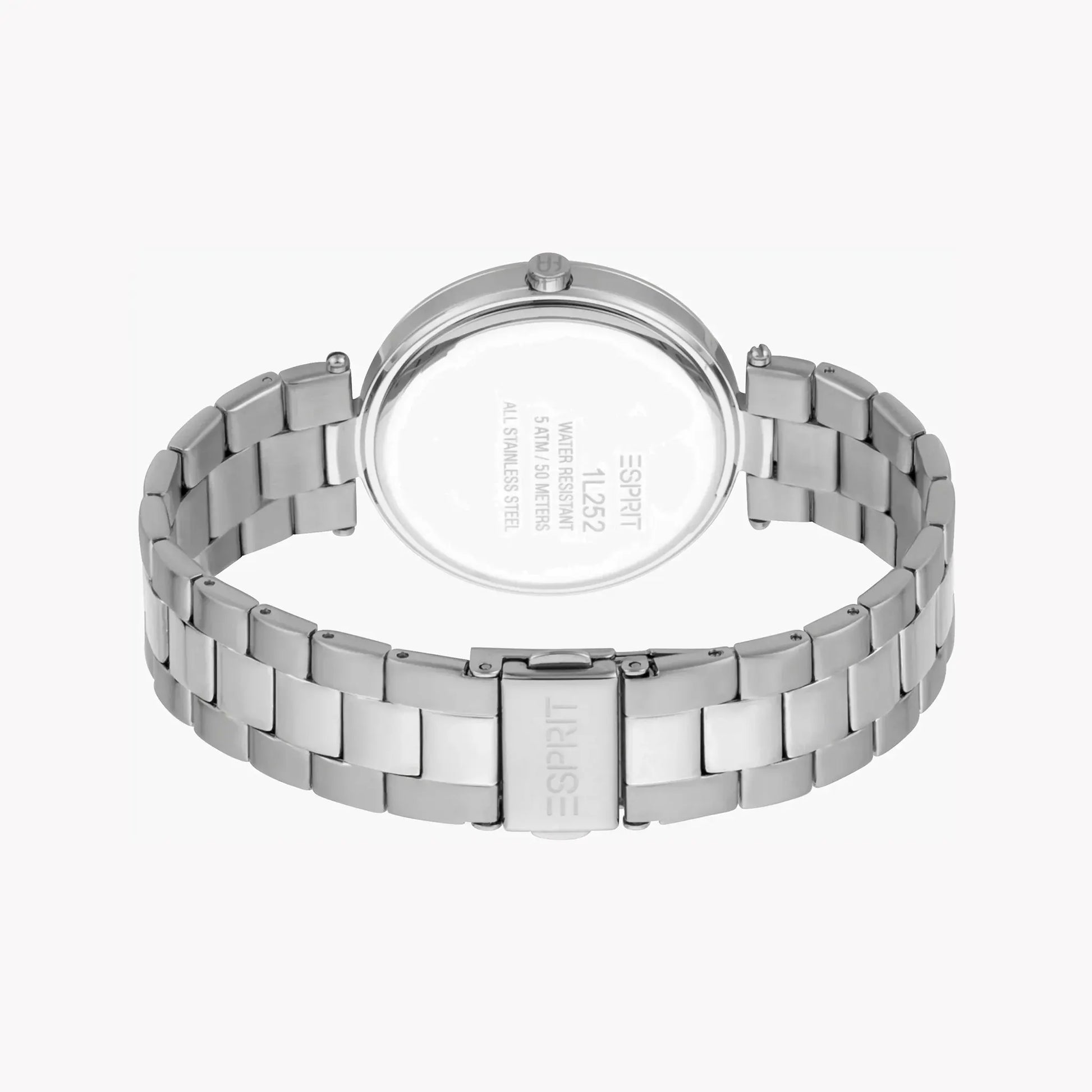 Esprit Women's Silver Stainless Steel Watch, Silver Dial | Es1l196m0035 by ESPRIT