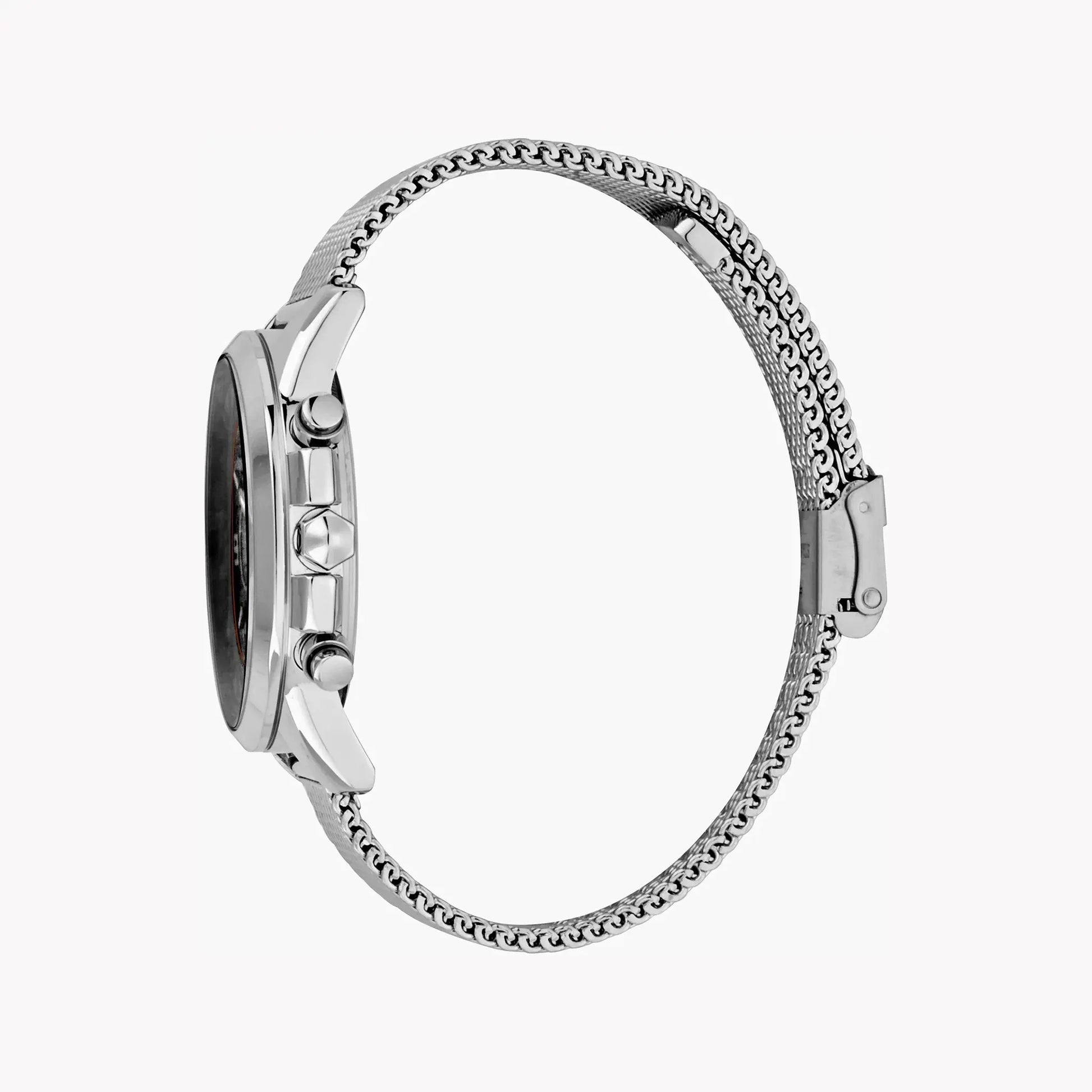 Just Cavalli Men's Silver Watch, Black Dial | Jc1g175m0055 by JUST CAVALLI