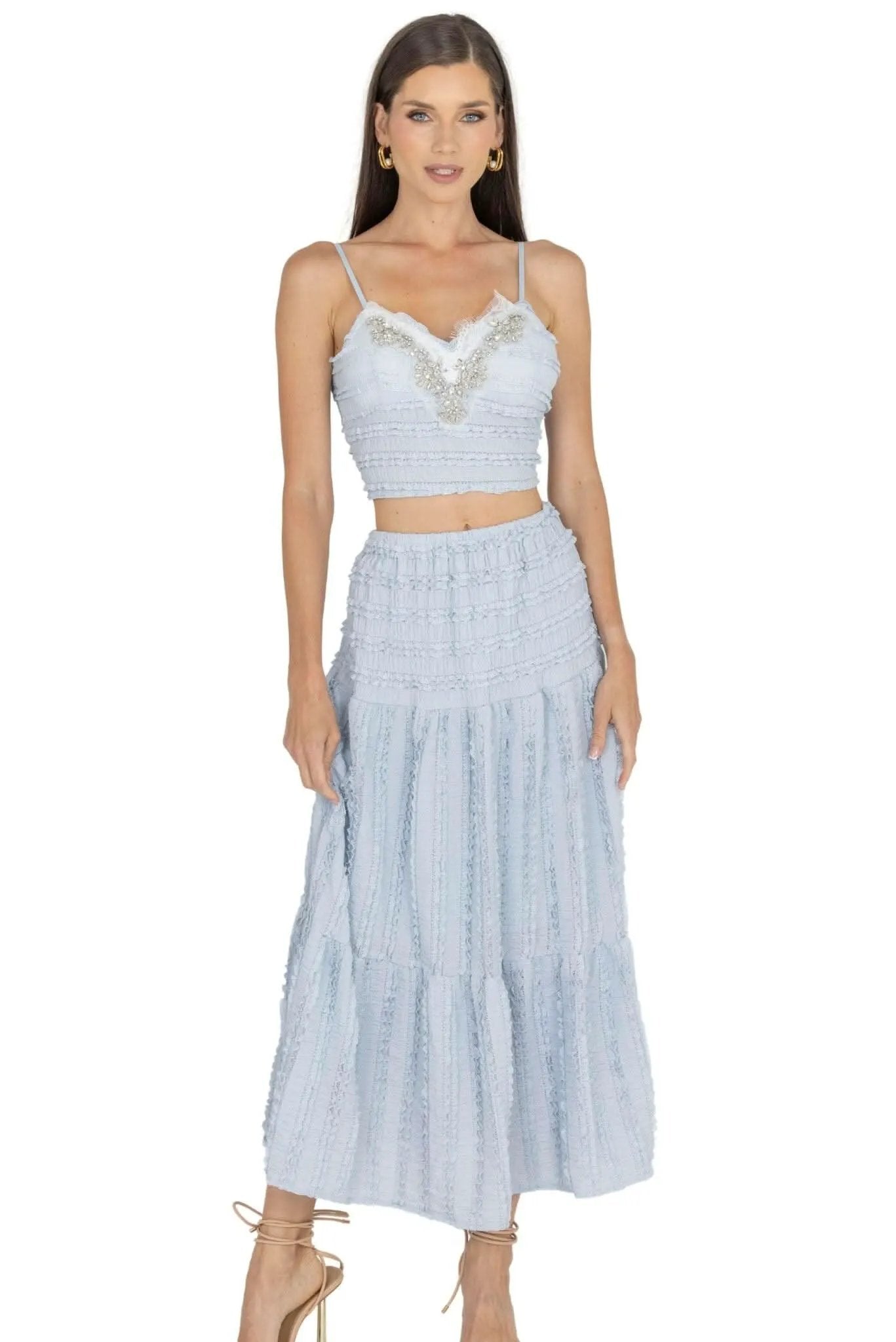 Emma Top & Maxi Skirt Set by AKALIA
