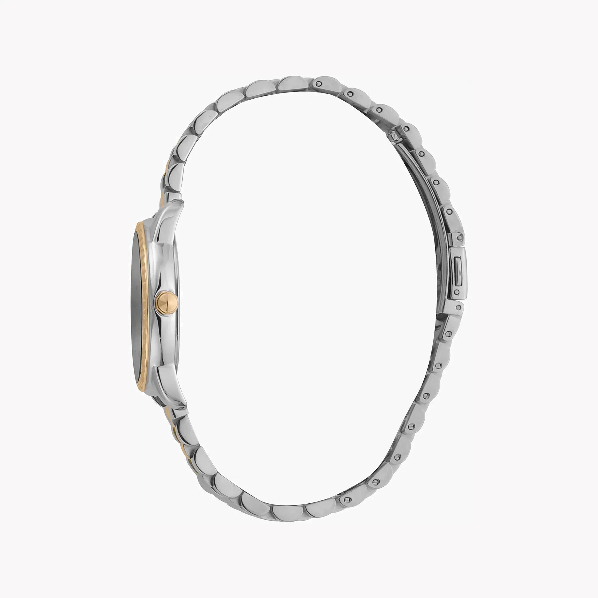 Just Cavalli Women's Silver & Rose Gold Watch, Gray Dial | Jc1l176m0095 by JUST CAVALLI