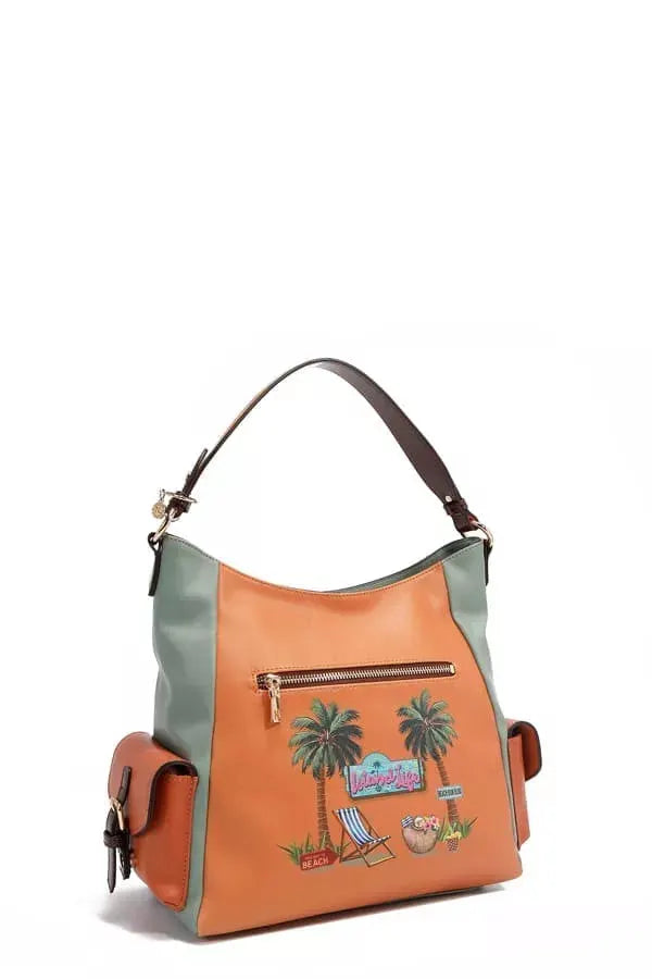Nicole Lee USA Sun and Sand Hobo Handbag by Nicole Lee USA