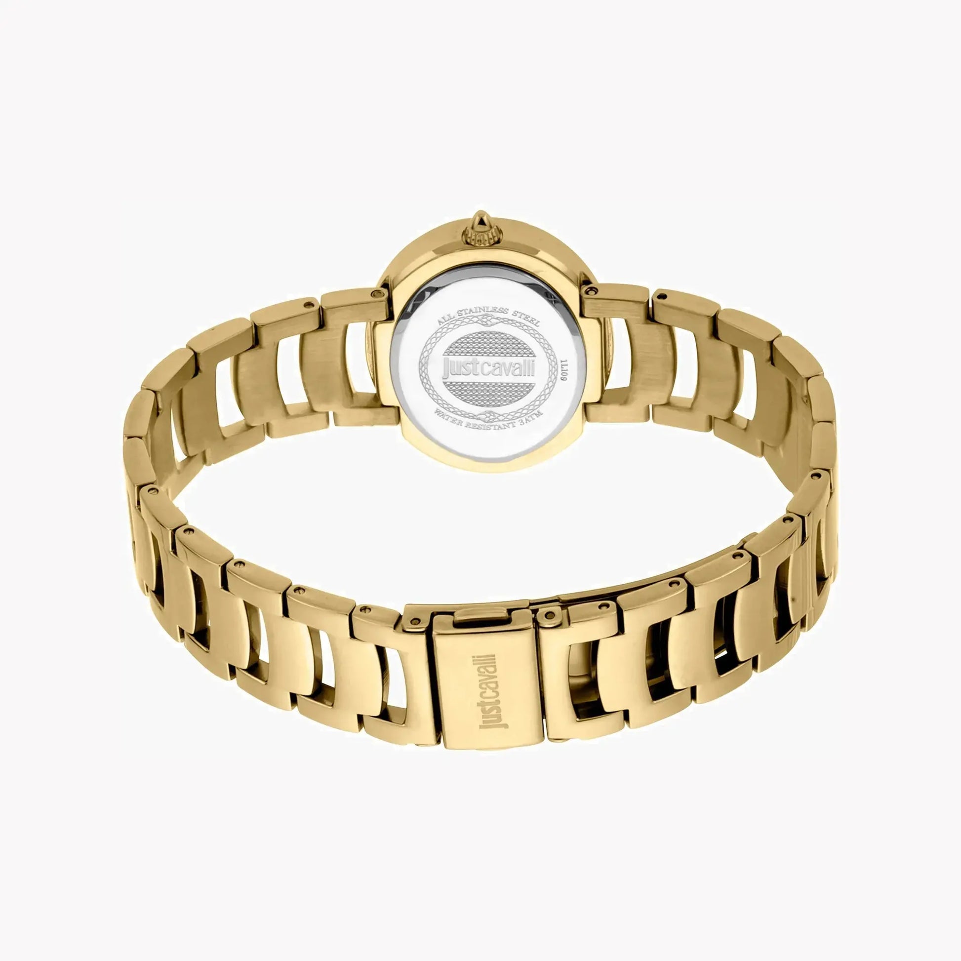 Just Cavalli Women's Gold Stainless Steel Watch, Champagne Dial | Jc1l109m0035 by JUST CAVALLI