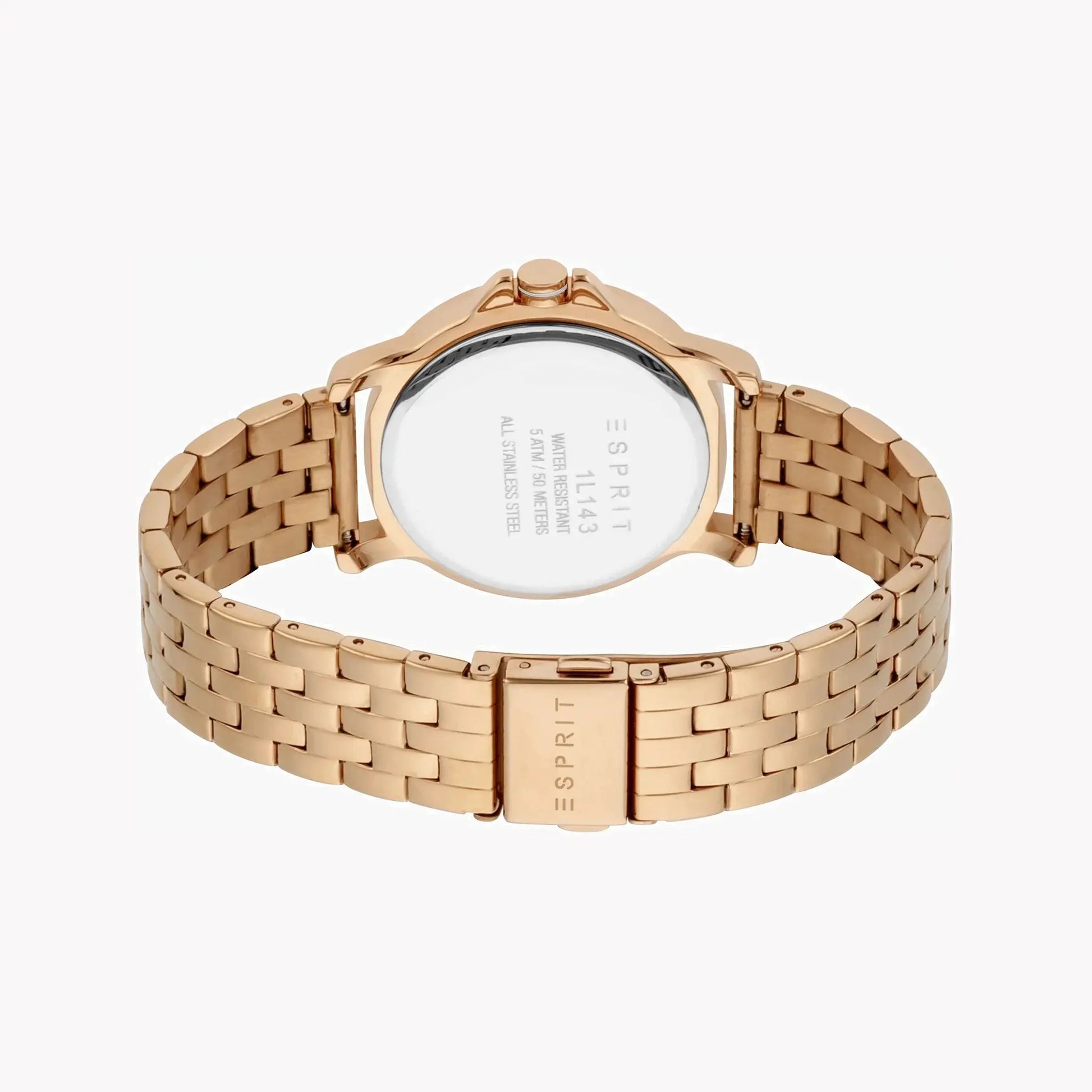 Esprit Women's Rose Gold Watch, Stainless Steel | Es1l140m0025 by ESPRIT