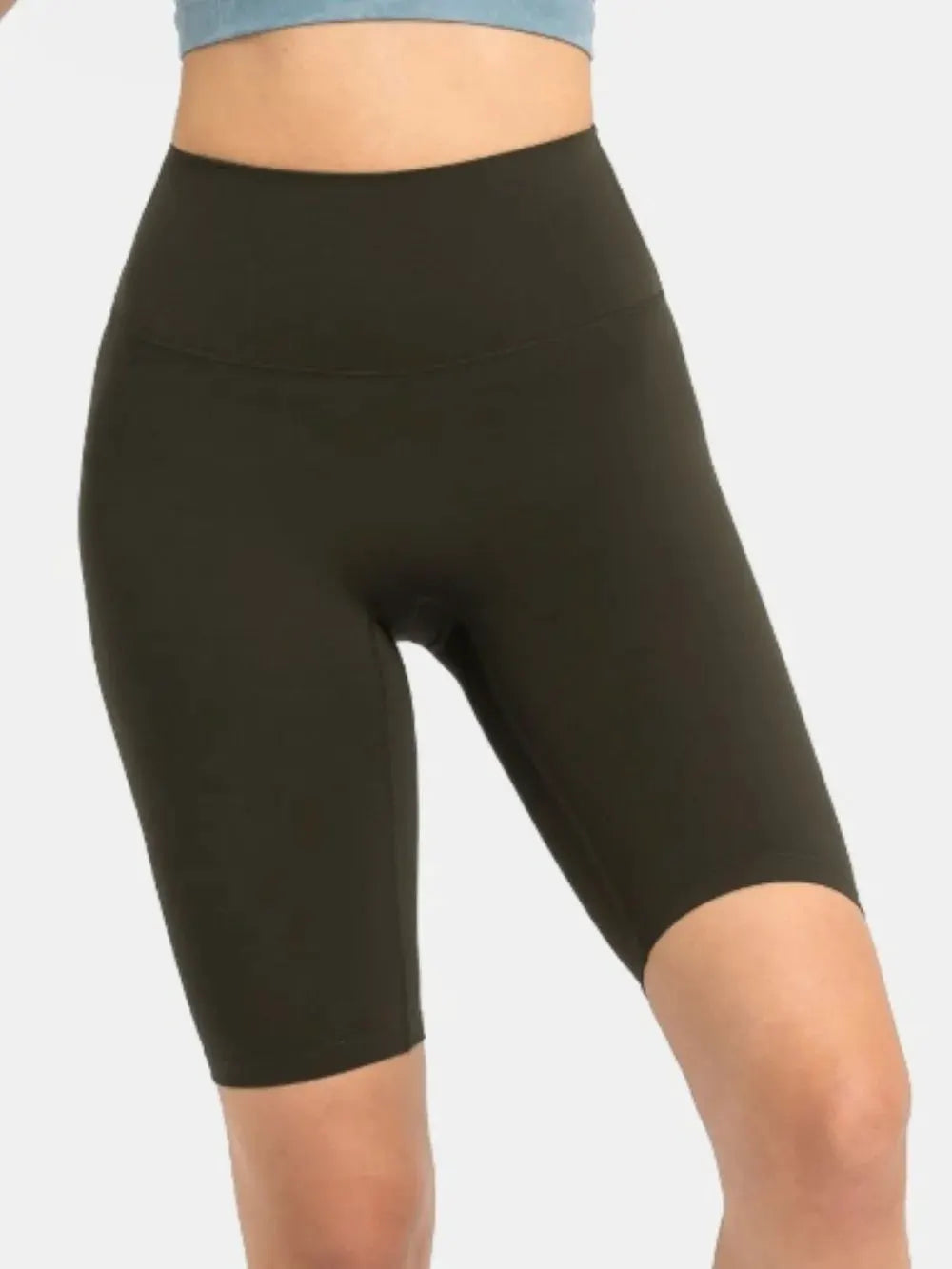 Millennia High Rise Wide Waistband Active Shorts by Millennia