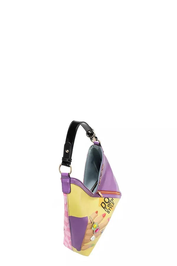 Nicole Lee USA Nail Polish Hobo Bag by Nicole Lee USA