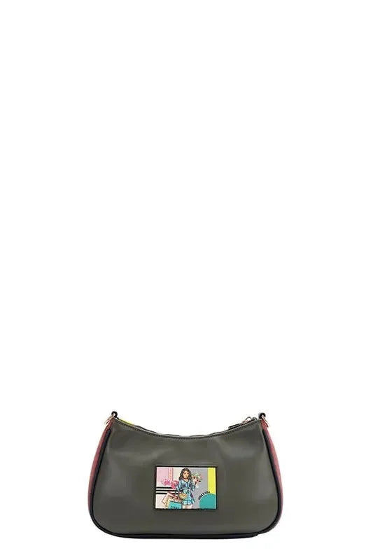 Nicole Lee USA Crescent Shaped Crossbody Bag by Nicole Lee USA