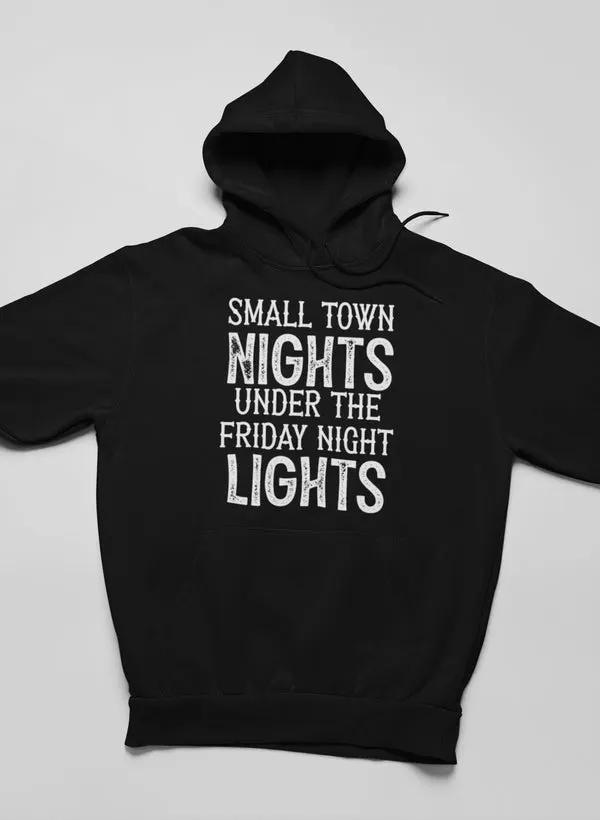 Small Town Nights Hoodie by Merch