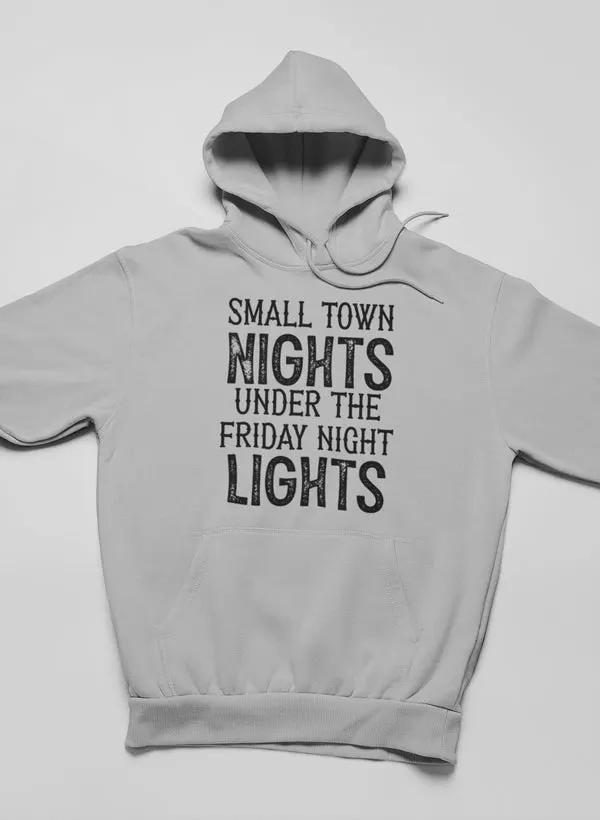 Small Town Nights Hoodie by Merch