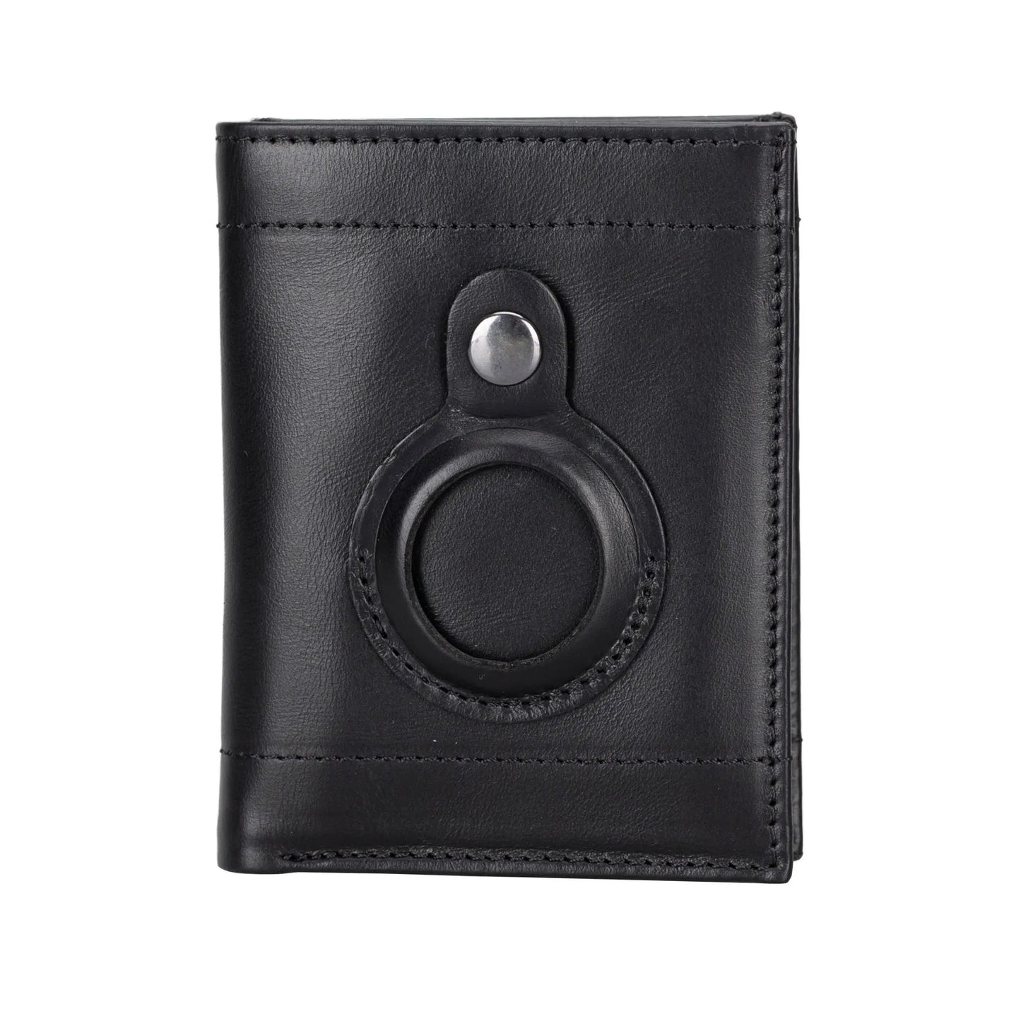 Glendo Apple AirTag Slot Leather Wallet, Handcrafted, Unisex by TORONATA