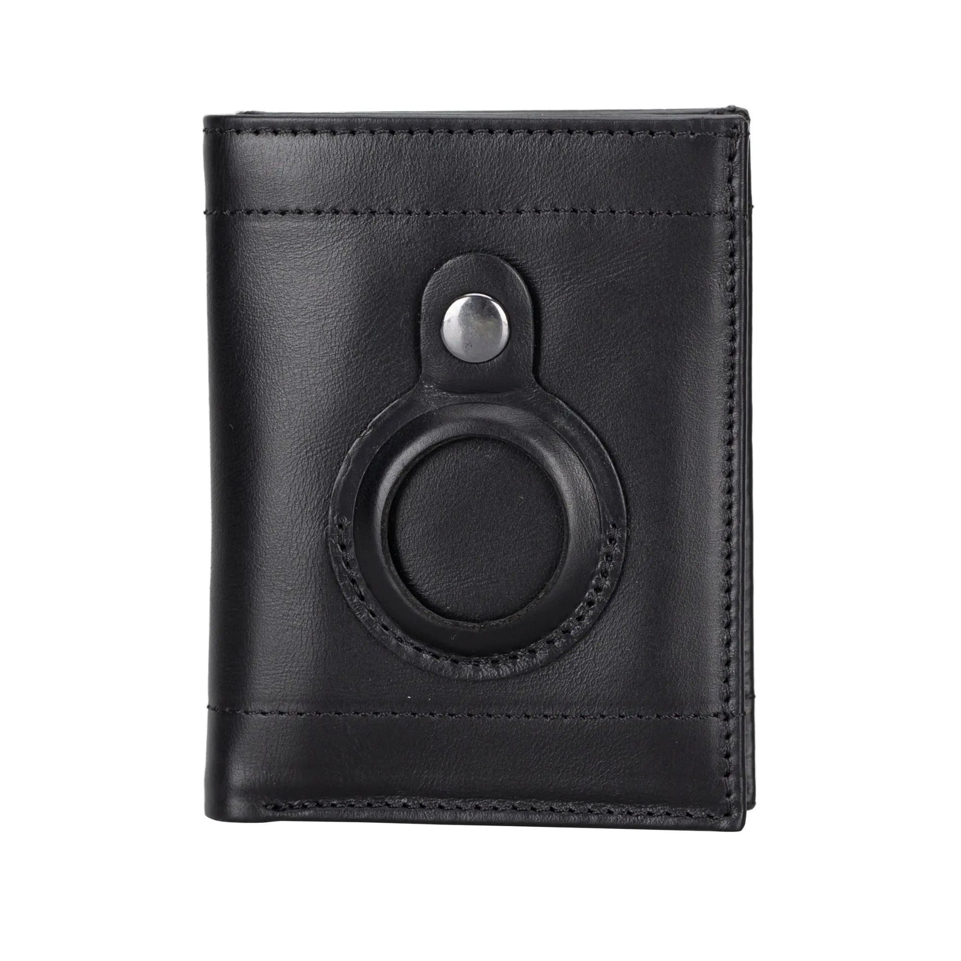 Glendo Apple AirTag Slot Leather Wallet, Handcrafted, Unisex by TORONATA