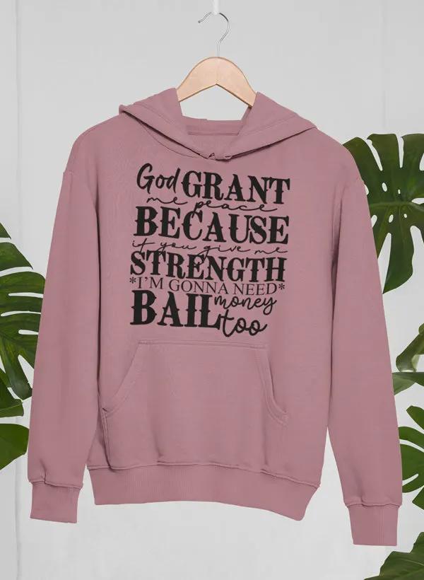God Grant Me Peace Hoodie by Merch