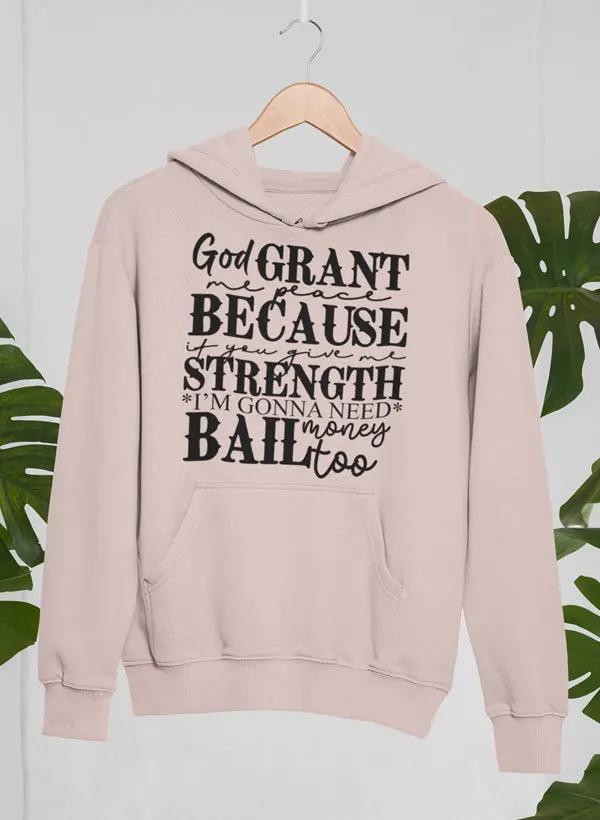 God Grant Me Peace Hoodie by Merch