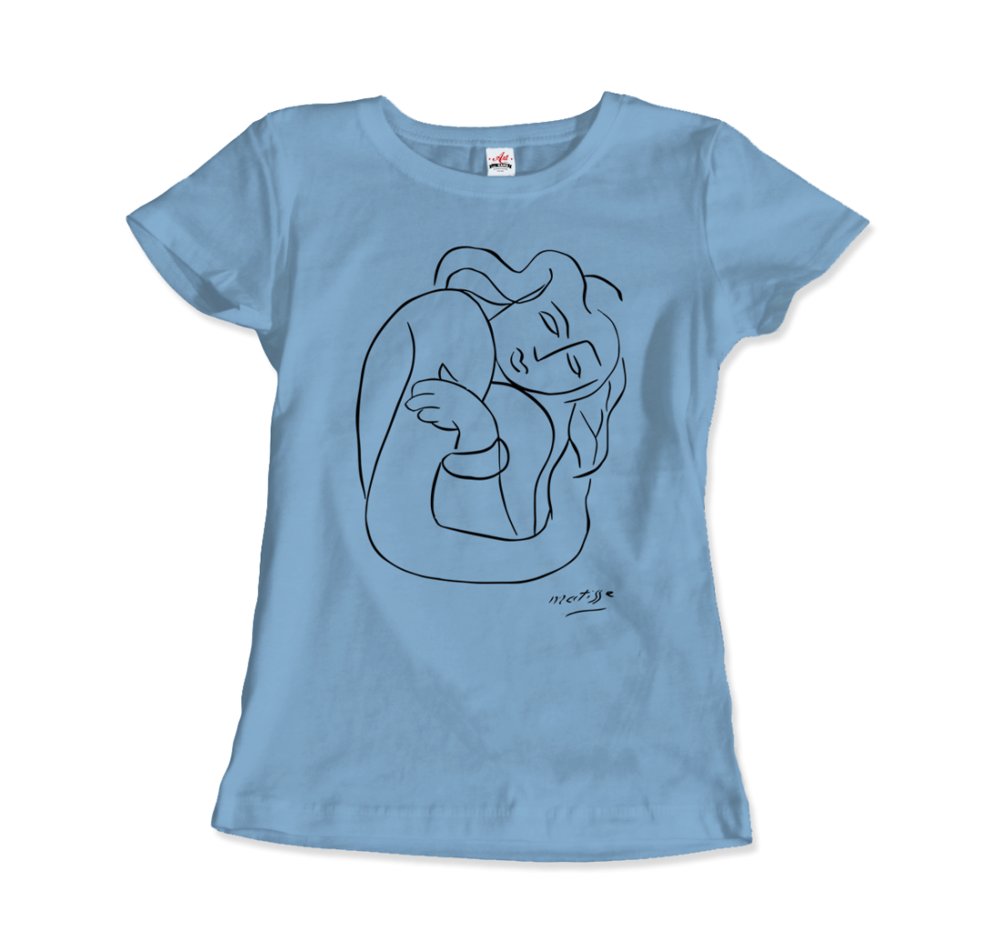 Henri Matisse Pasiphae 1944 Plate 2: Woman with Arms Crossed t-shirt by Art-O-Rama Shop