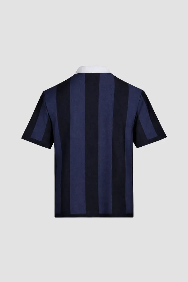 hideout x Maison Montagut Chicago Fil Lumière® Soccer Polo by Hideout X Maison Montagut