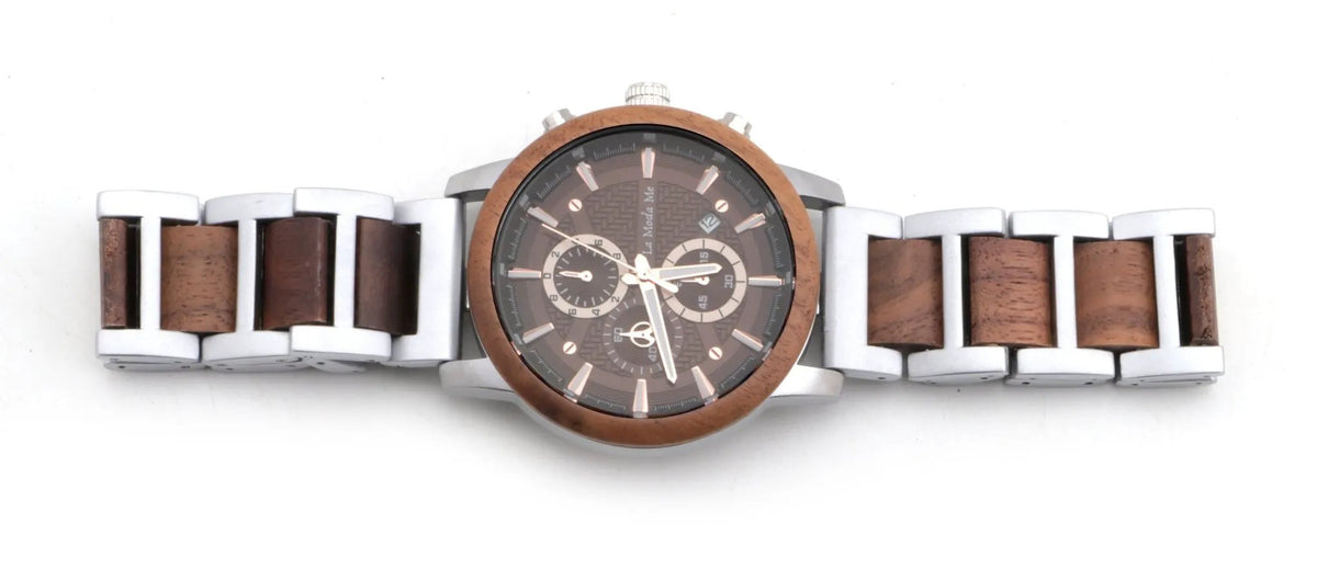 Watch Timberline Brown - Eco-Friendly Wooden Timepiece by La Moda Me