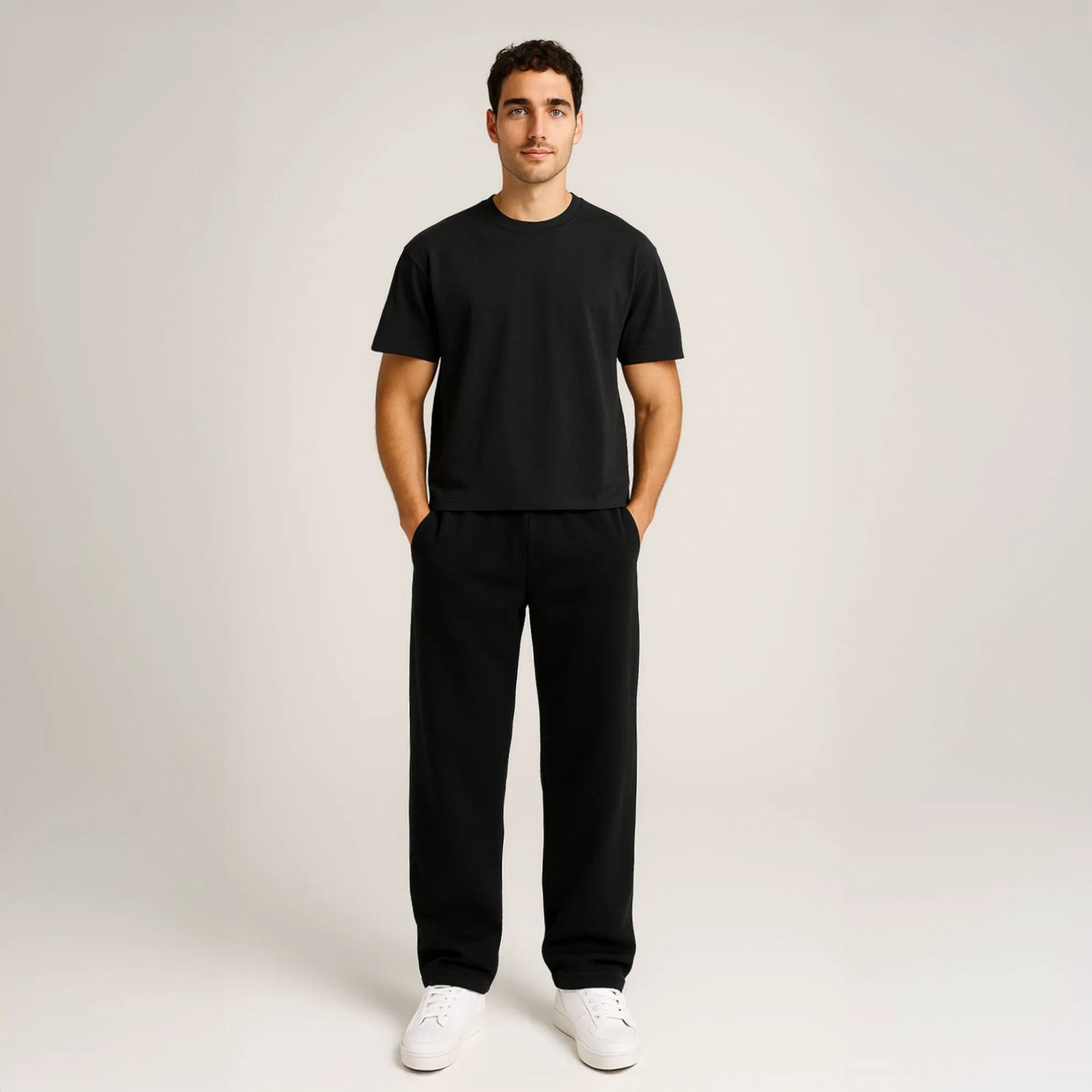 7004 - Men's Boxy Cropped Tee by POS Wholesale