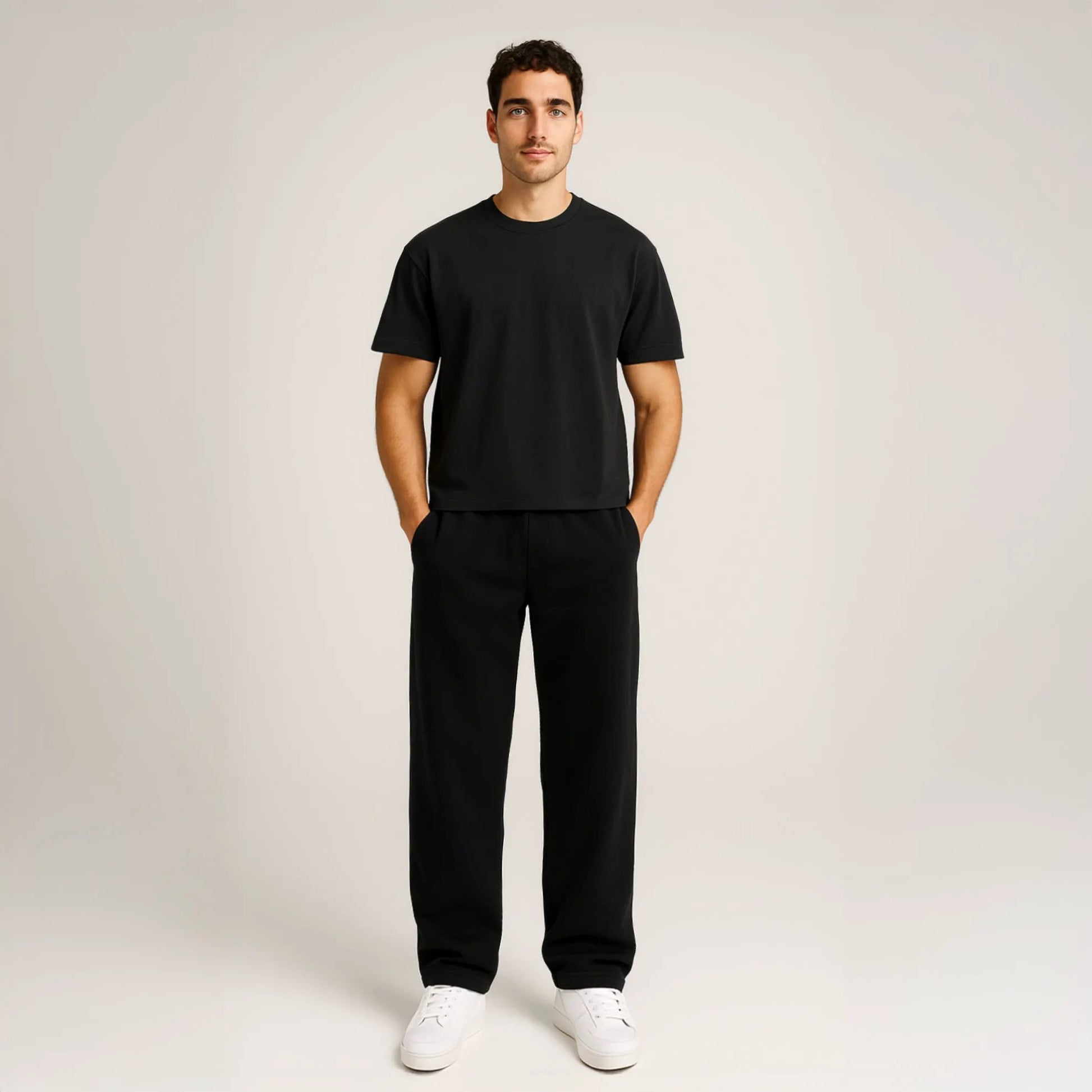7004 - Men's Boxy Cropped Tee by POS Wholesale