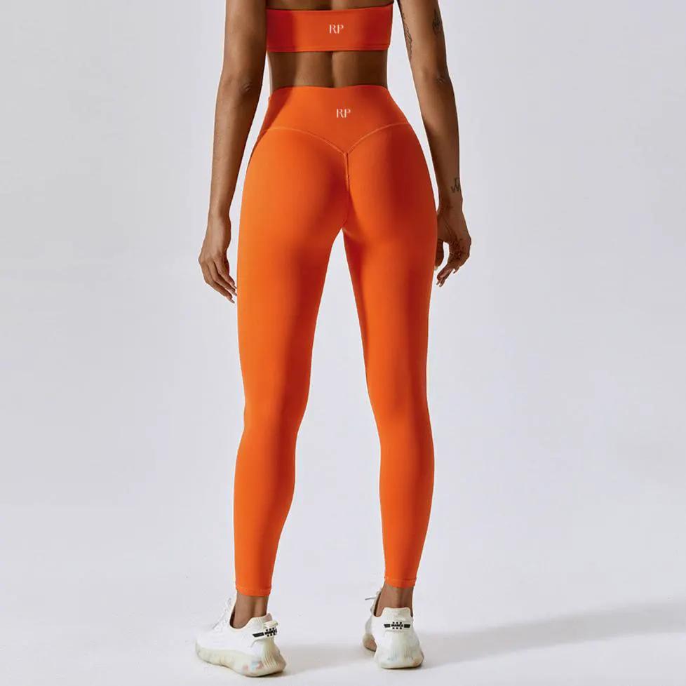 Midrise Sculpt Leggings by Rockstar Peach
