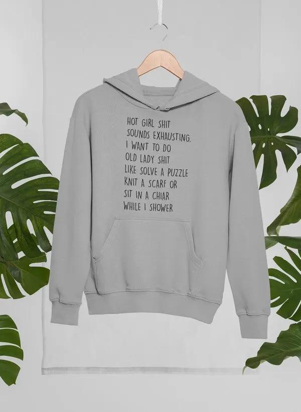 Old Lady Stuff Hoodie by Merch