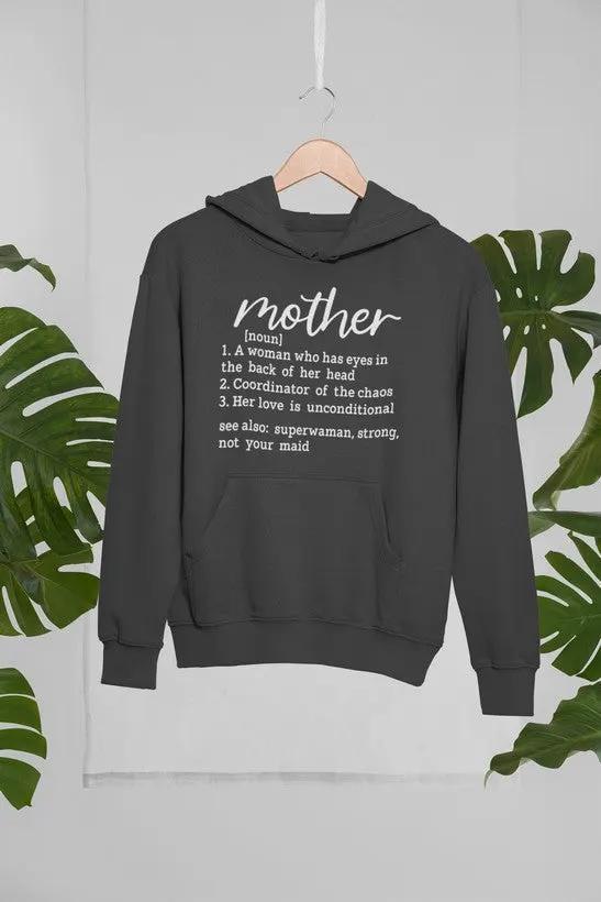 Mom Noun Hoodie by Merch