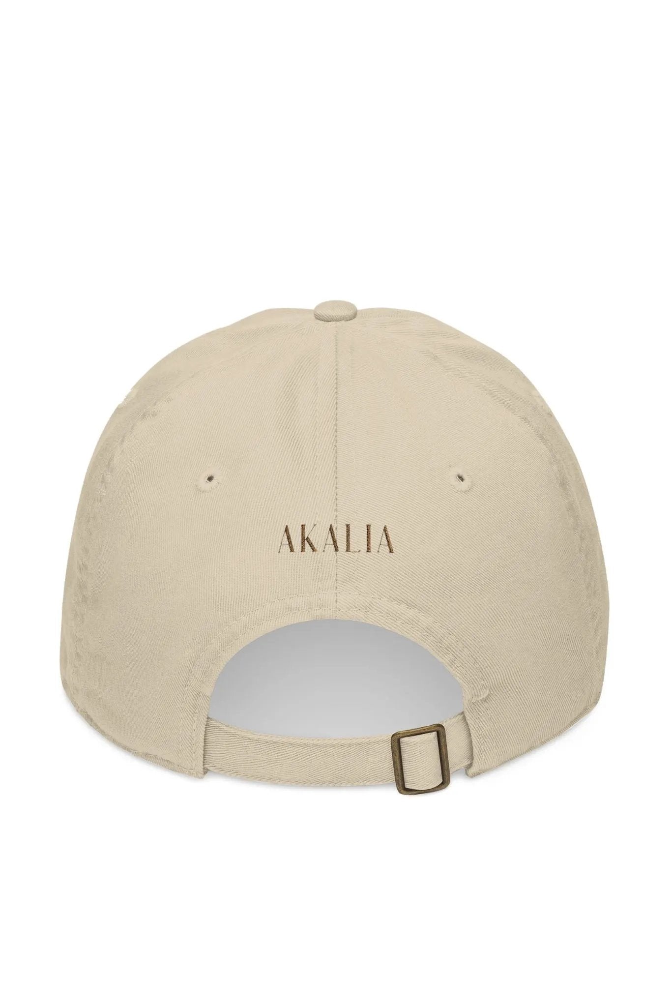 Organic Cotton Don't Touch The Art Embroidered Baseball Cap by AKALIA