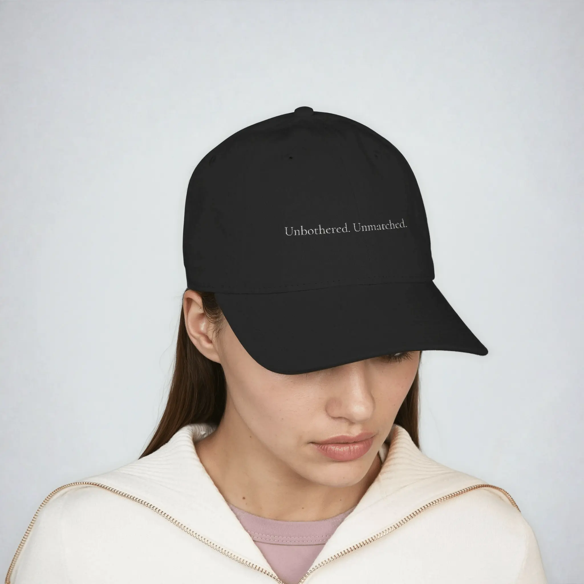 Organic Cotton Embroidered Baseball Cap by AKALIA