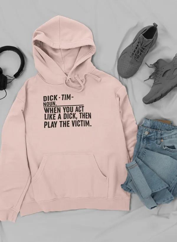 Play The Victim Hoodie by Merch