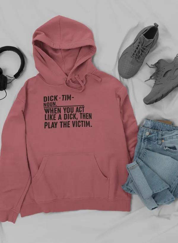 Play The Victim Hoodie by Merch